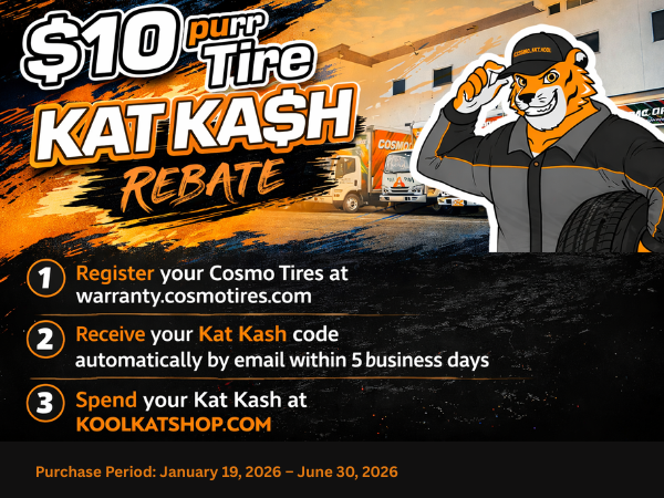 Cosmo Tire rebate